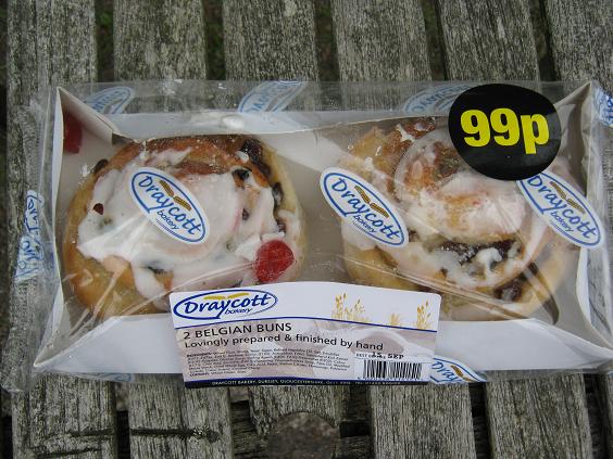  Belgian Buns from Aldi, 14th September 2009