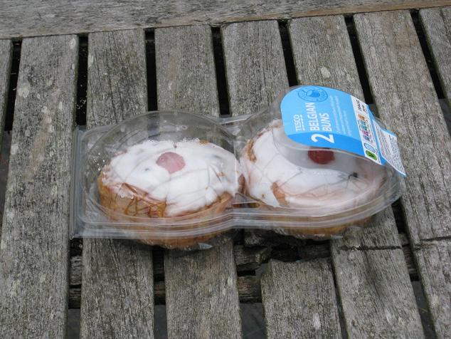  Belgian Buns from Tesco, 19th August 2008