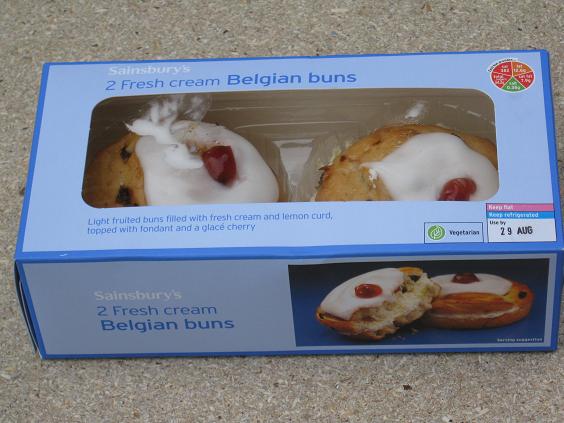  Belgian Buns from Sainsbury's, 27th August 2009